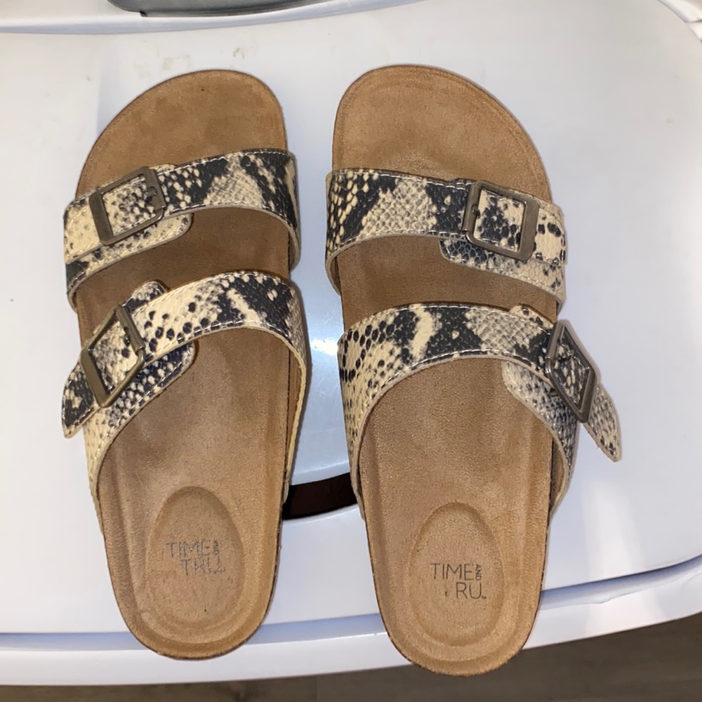 Snakeskin Sandals